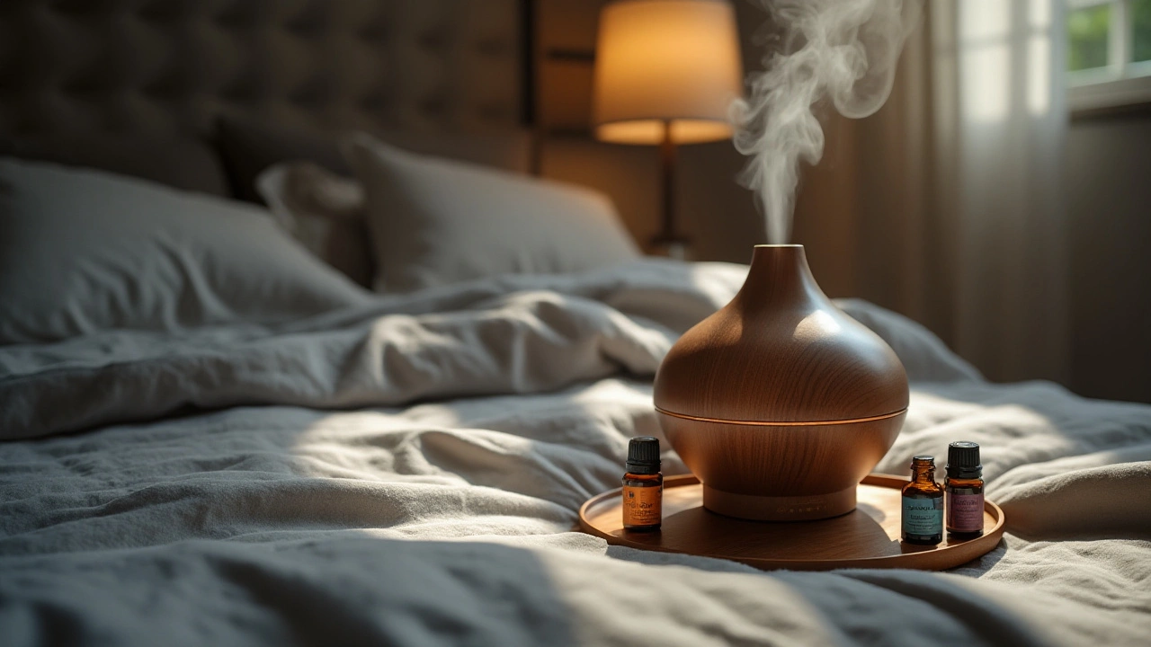 Essential Oils for Sleep Improvement