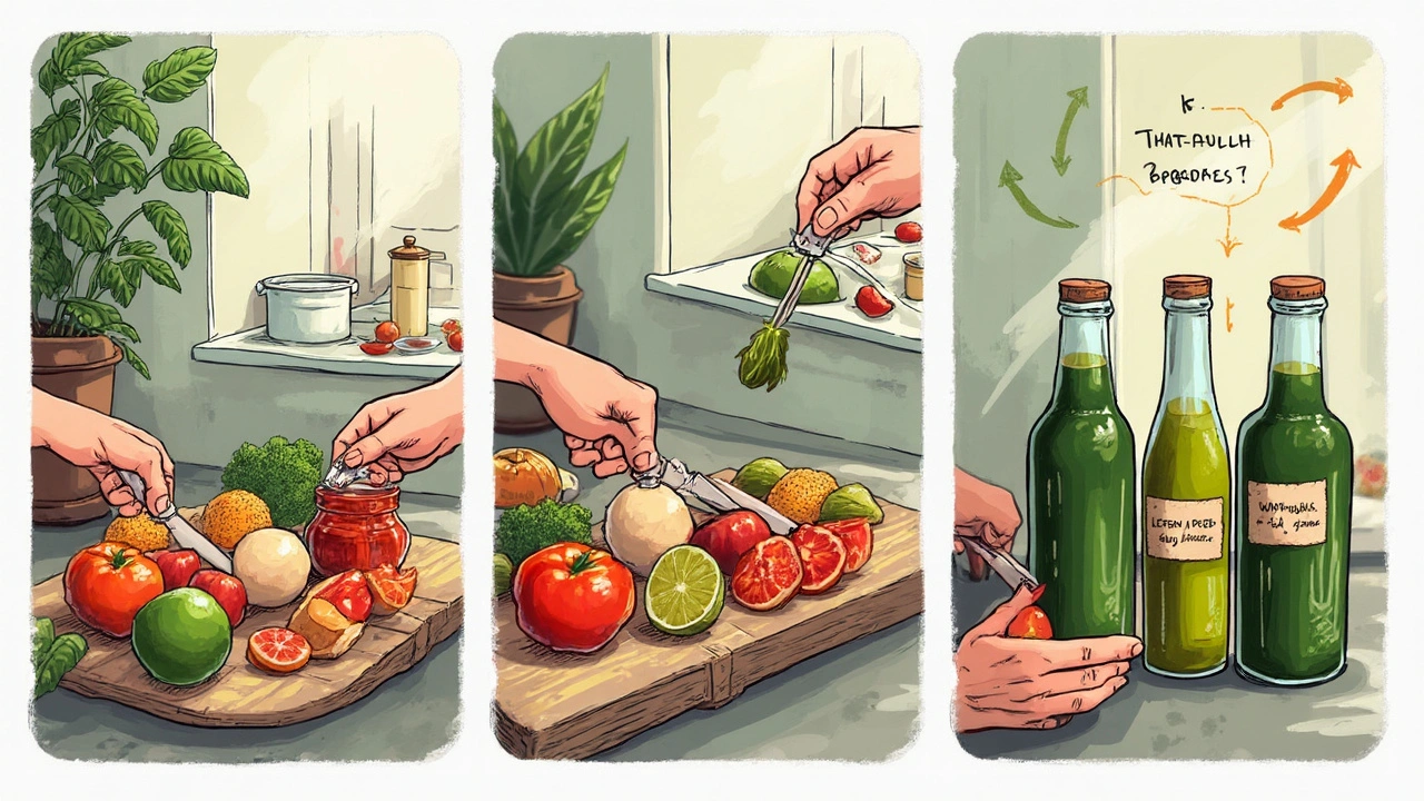 Storing and Drinking Your Juice